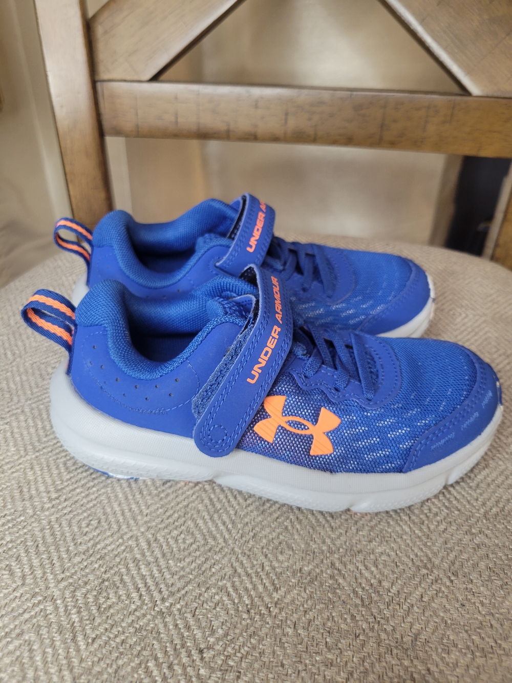 Under Armour Boy's Blue Athletic Sneakers